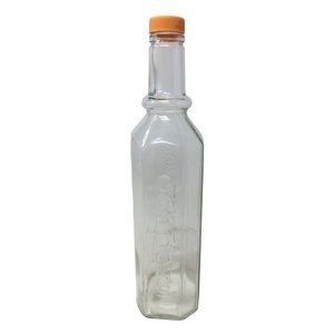 Cordons Empty Liquor Bottle with Orange Cap